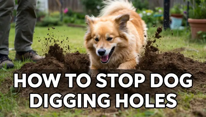 How to Stop Dog Digging Holes