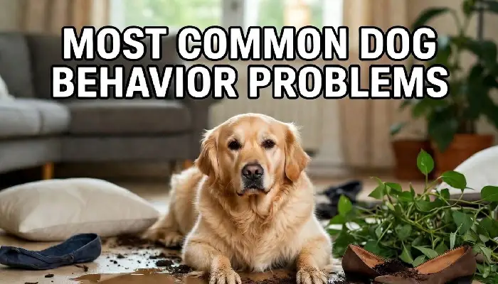Most common dog behavior problems