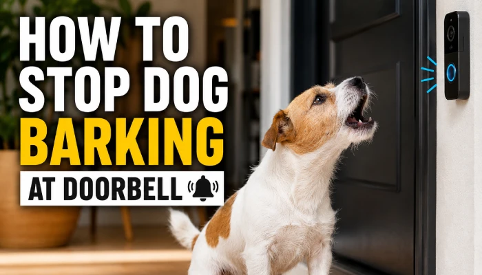 How to Stop Dog Barking at Doorbell