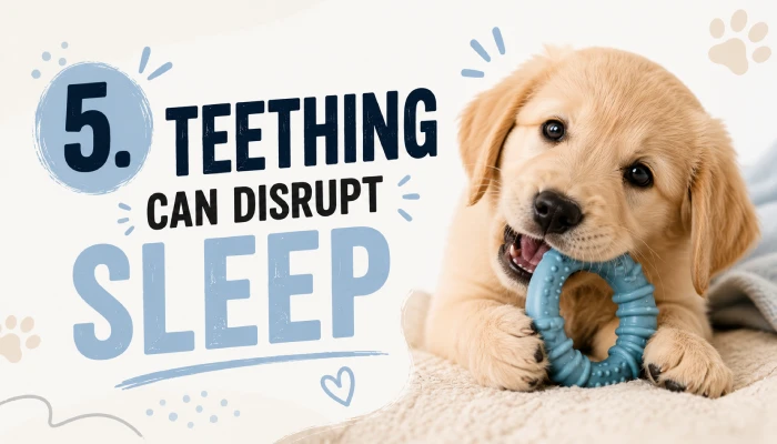 5. Teething Can Disrupt Sleep