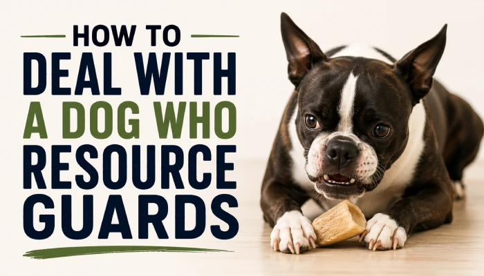 How To Deal With A Dog Who Resource Guards