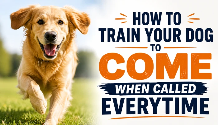How To Train Your Dog To Come When Called Everytime