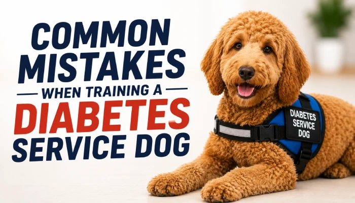 Common Mistakes When Training a Diabetes Service Dog