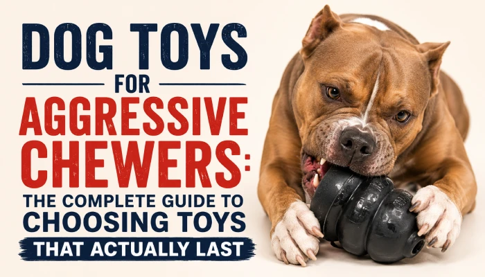 Dog Toys for Aggressive Chewers: The Complete Guide to Choosing Toys That Actually Last