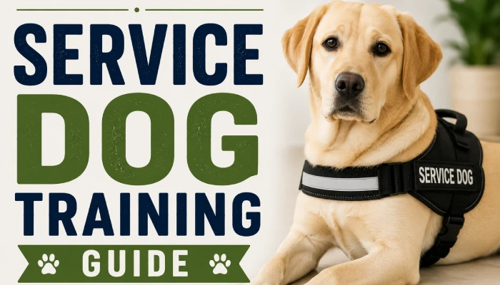 Service Dog Training Guide: A Step-by-Step Plan for Raising a Reliable Service Dog