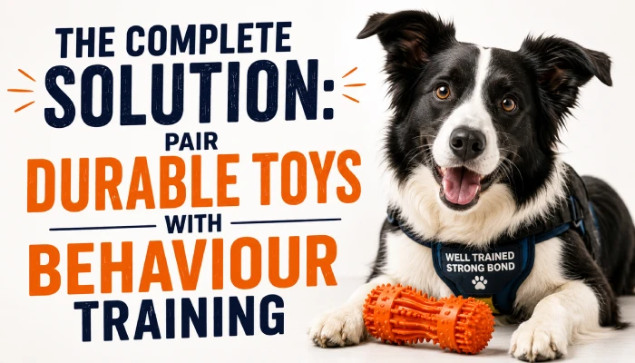The Complete Solution: Pair Durable Toys with Behaviour Training